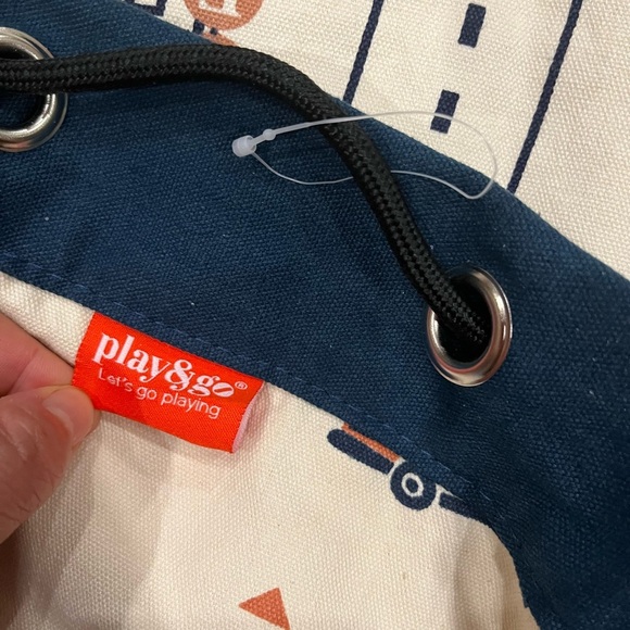 Rte 66 Map Car Road Play & Go Play Mat Toy Storage Bag Drawstring Easy Cleanup - Picture 2 of 4